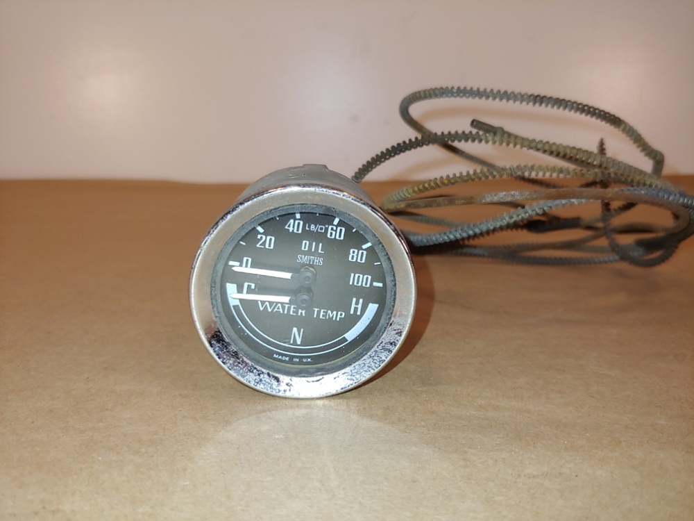 MG MGB Original Water Temperature Gauge SMITHS GD1301/21 OEM For Sale