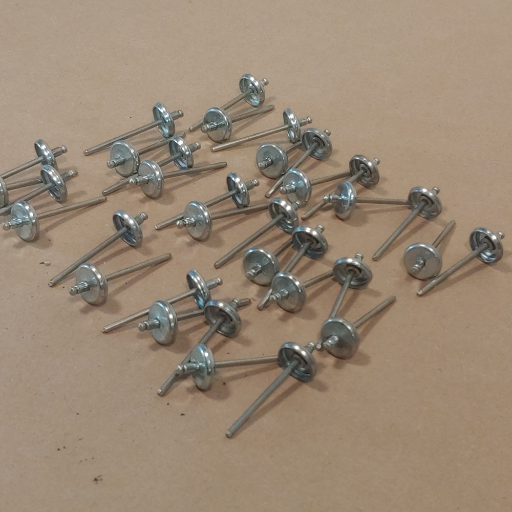 MG MGB Body Side Moulding Trim Rivets GHF1435 Set Of 34 NOS For Sale 