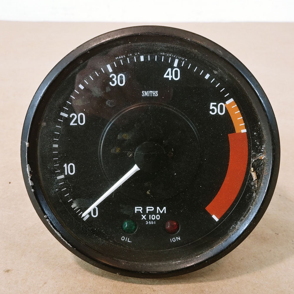 Triumph TR6 196972 Original Tachometer RPM Gauge Smiths RN2413/00A WORKS OEM For Sale, Seattle WA