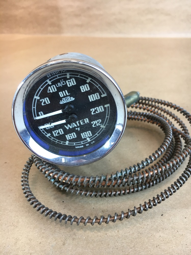 OEM MG MGA British Jaeger Oil Water Temperature Gauge GD 1501/01