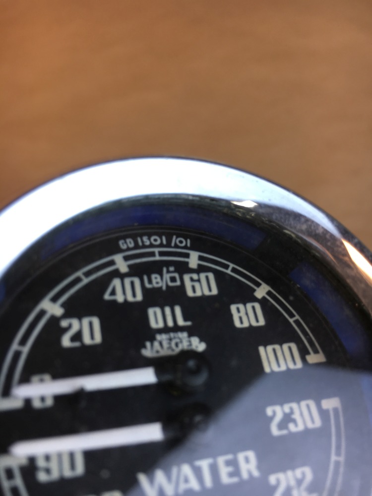 OEM MG MGA British Jaeger Oil Water Temperature Gauge GD 1501/01