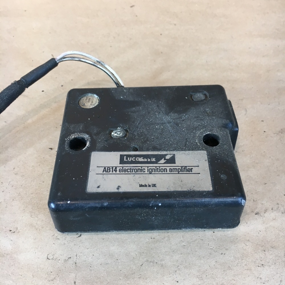OEM Jaguar Electronic Ignition Amplifier Module Lucas AB14 83628A Original Part For Sale