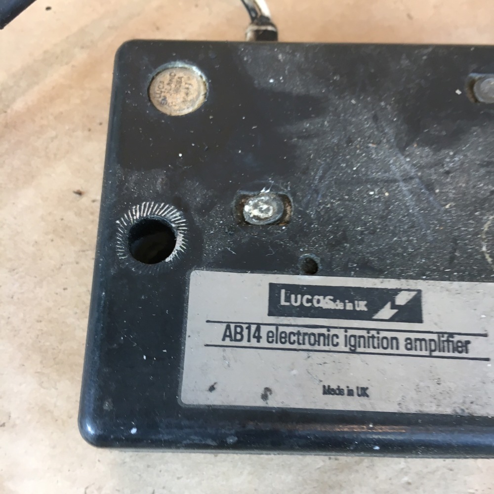 OEM Jaguar Electronic Ignition Amplifier Module Lucas AB14 83628A Original Part For Sale