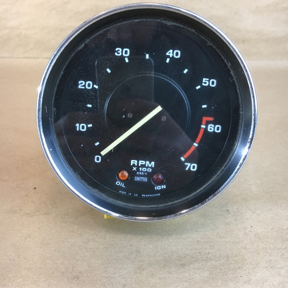Triumph TR6 19721976 Original Tachometer RPM Gauge Smiths RN 2414/00AS OEM For Sale, Seattle WA