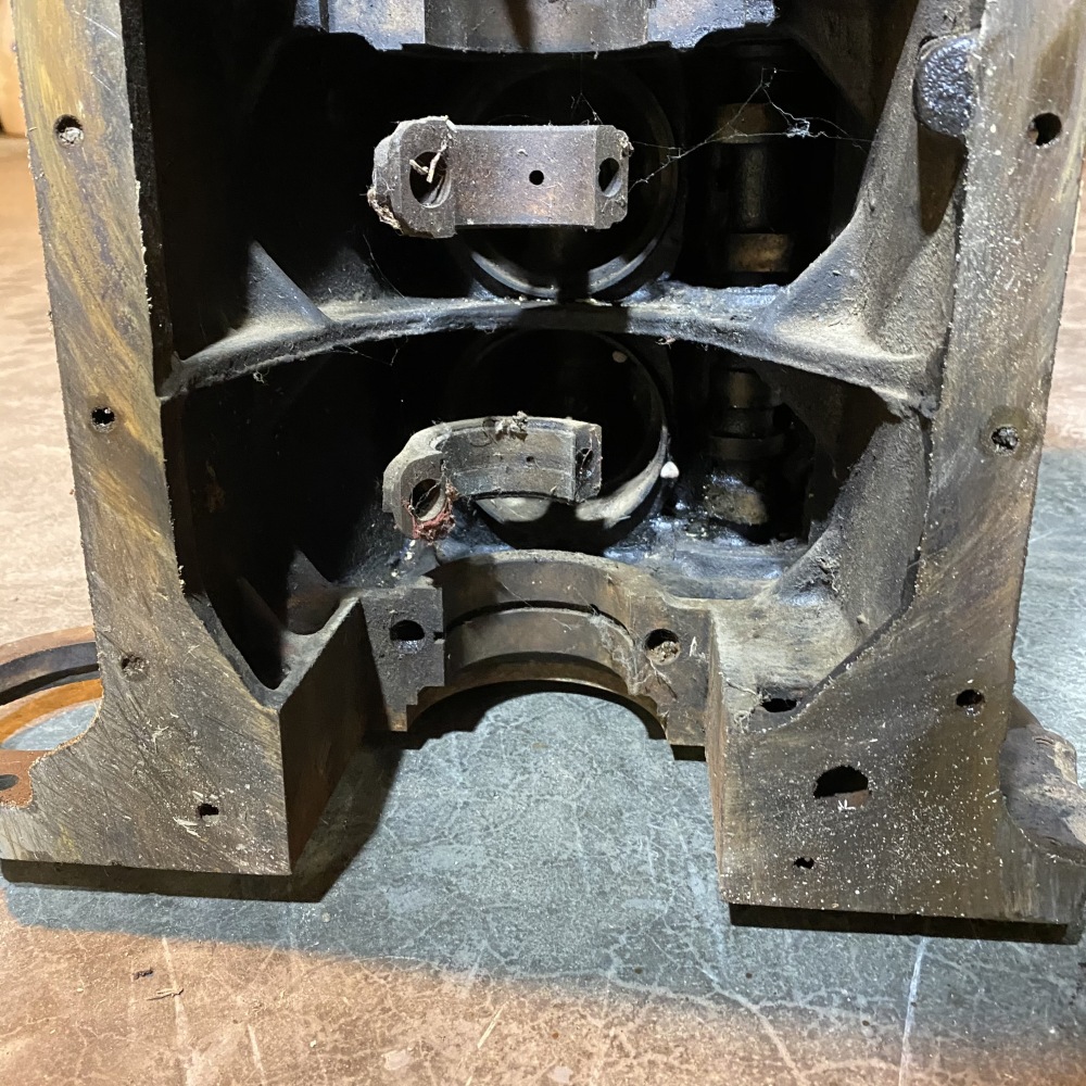 Original Triumph TR4 Engine Block CT16038E Bilchrome 301435 OEM