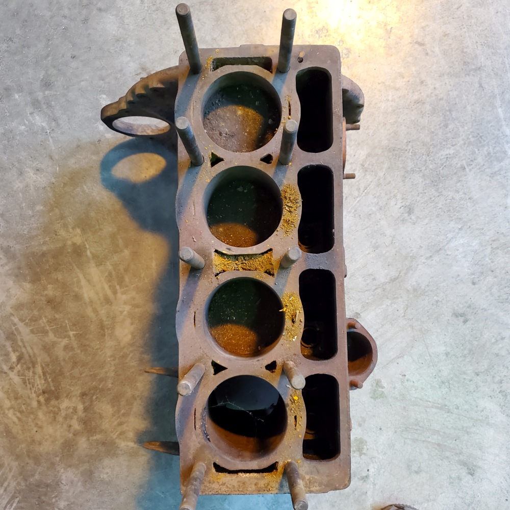 印籠4点 Original Triumph TR4 Engine Block CT16038E Bilchrome 301435 OEM