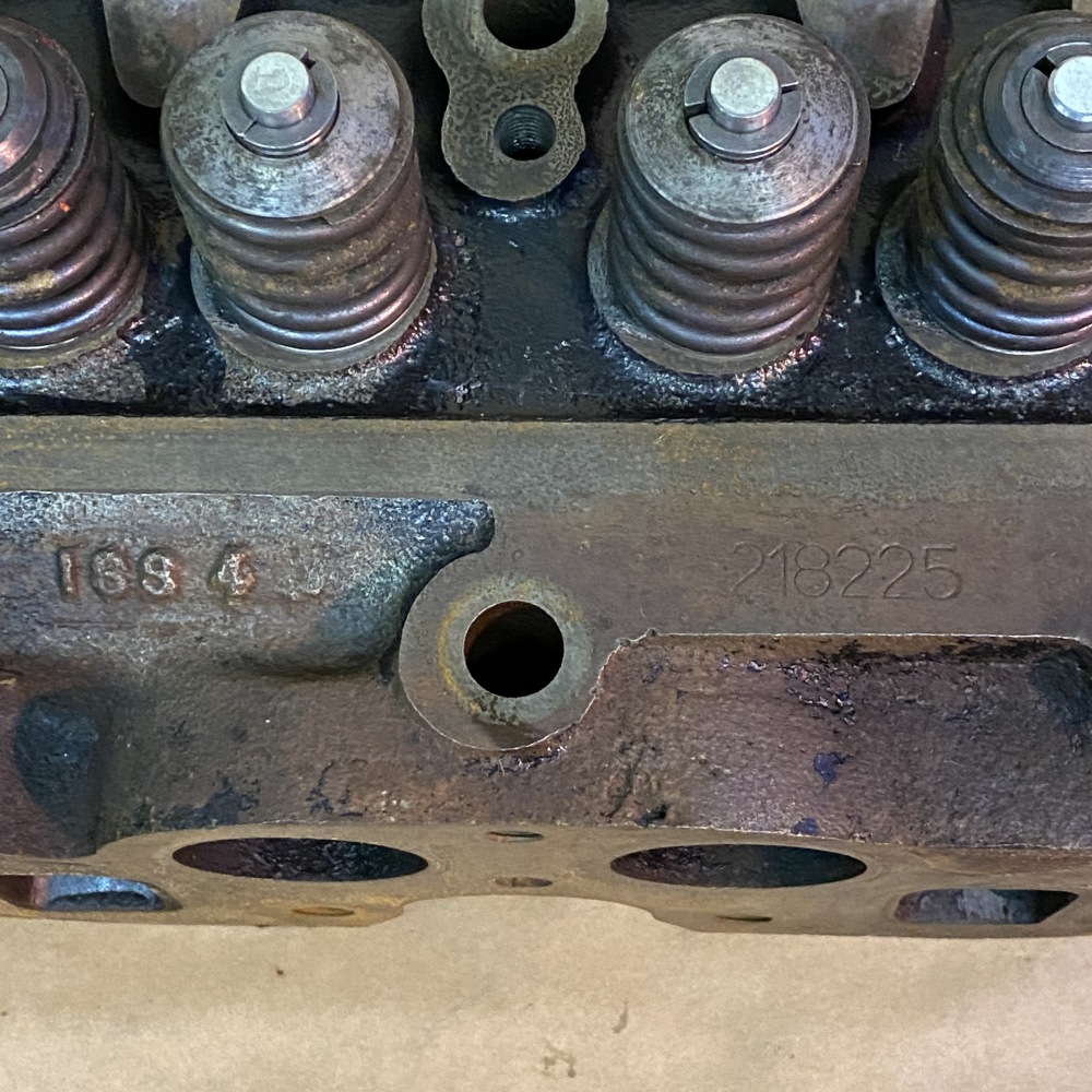 Original Triumph TR6 Mk 2 Wide Port Engine Cylinder Head 312388 V3267