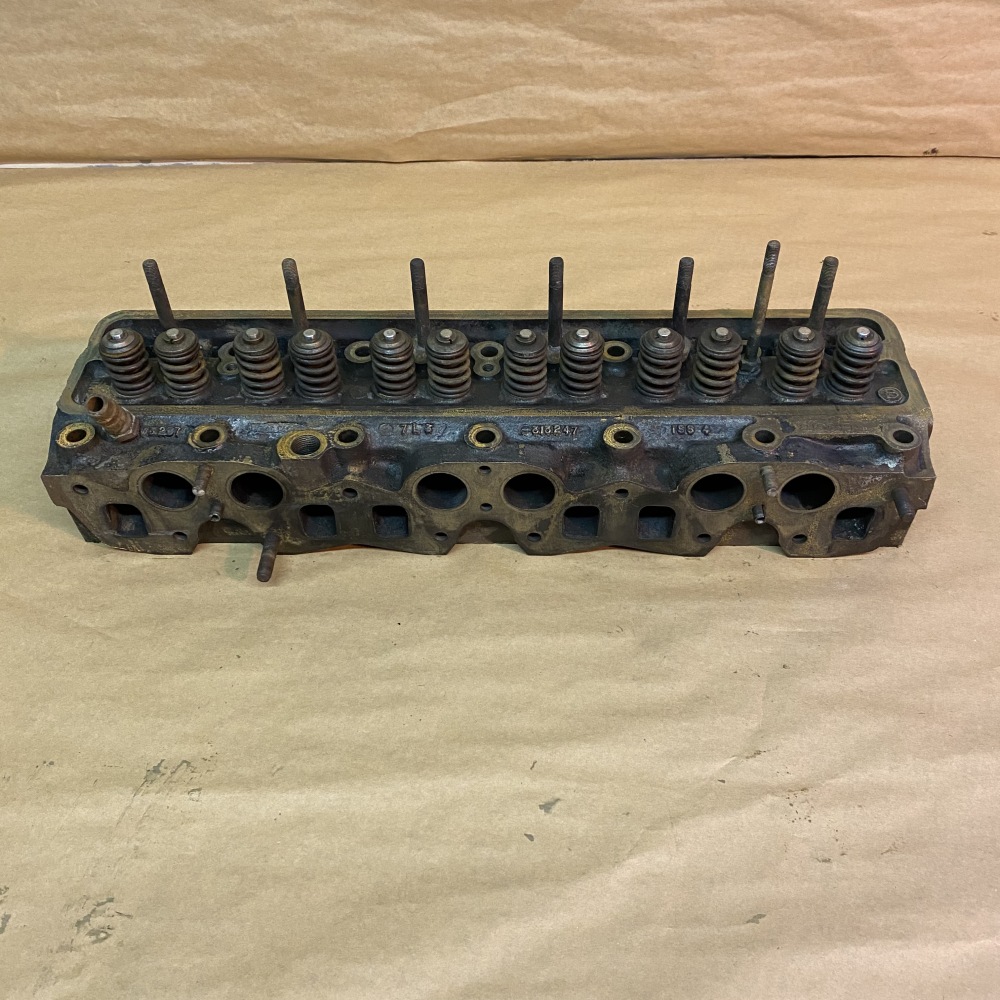 Original Triumph TR6 Late Wide Port Engine Cylinder Head 313247 V3267