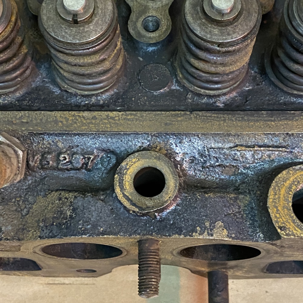 Original Triumph TR6 Late Wide Port Engine Cylinder Head 313247 V3267