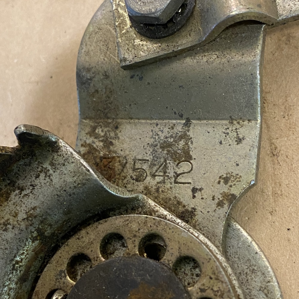 Original 19721976 MG MGB Midget Heater Control Knob Gear Mechanism 3/