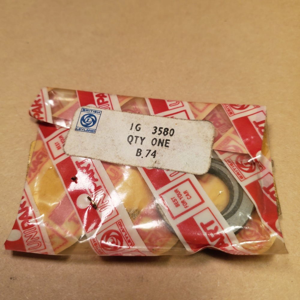 NOS MGB Laygear Thrust Washer 0.163/4 Rear New Old Stock 1G3579 For