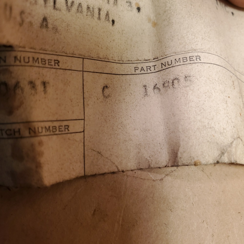 NOS Genuine Jaguar MK2 Oil Sump Filter Basket C16905 New Old Stock