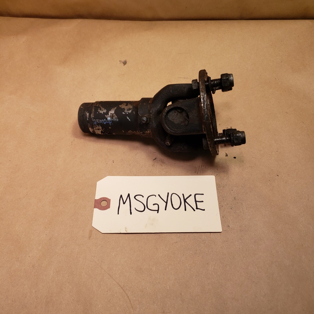 Original MG MGB Sleeve Yoke 16 Spline UJoint Gearbox to Driveshaft